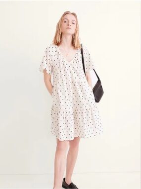 madewell margie mini dress Denim Margie Mini Dress in Bevy Wash